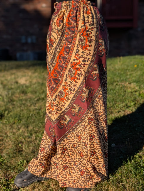 Boho Cotton Lounge Pants – Relaxed Fit, All-Day Comfort